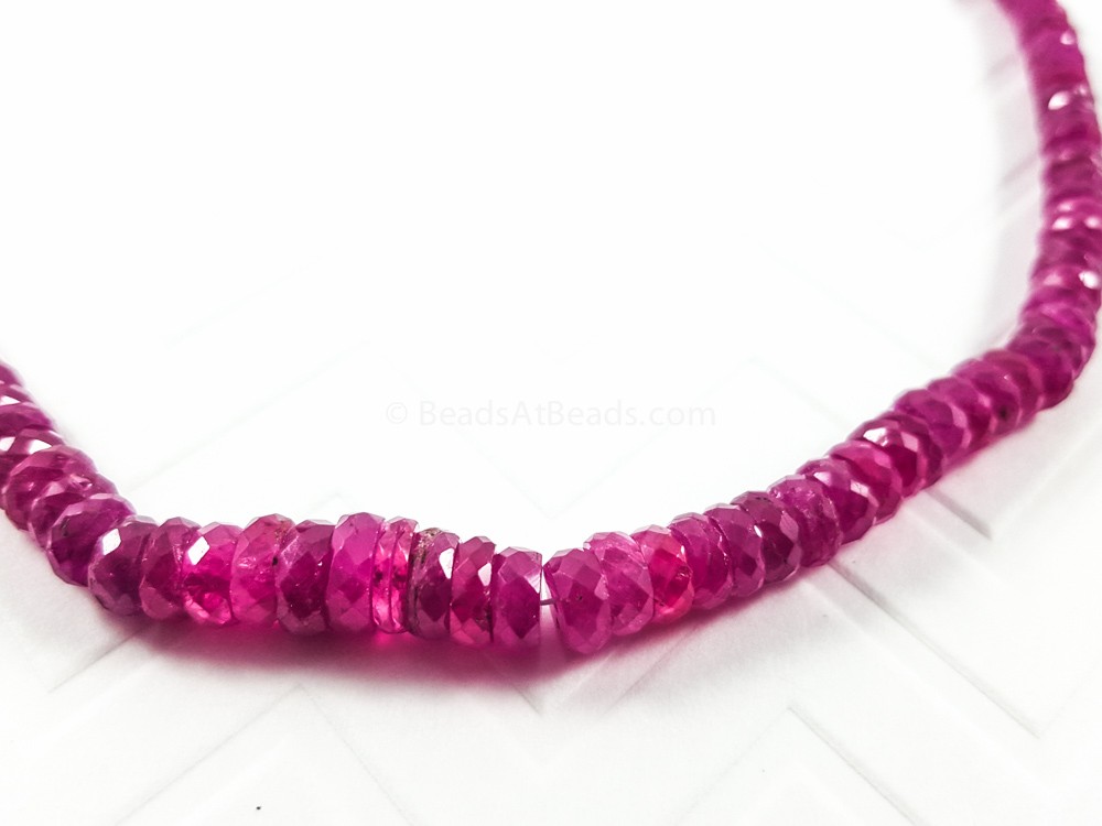 Natural Ruby Beads - BeadsAtBeads
